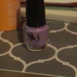 S & M purple nail polish